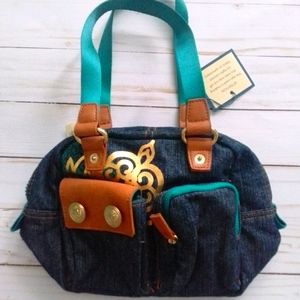Denim Purse/Tote by Bath and Bodyworks